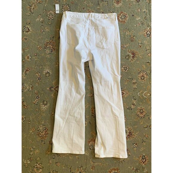 Good American White Boot Cut NWT Jeans, Size 16 - Picture 2 of 5
